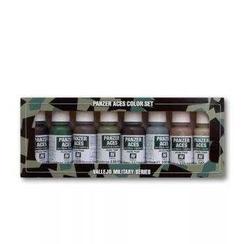 Kit de pintura de modelismo Panzer Aces No.4 Vallejo