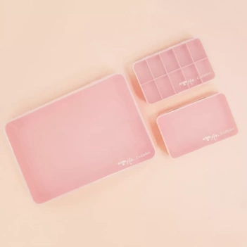 Craftelier Basics Set van 3 Opbergdozen Roze