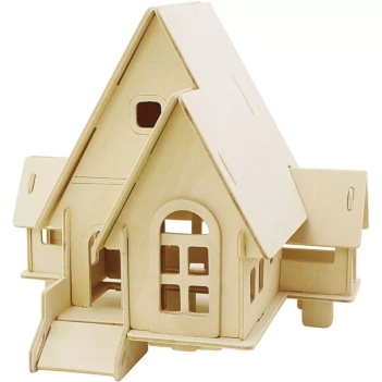 3D-Bausatz Haus mit Rampe