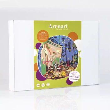 Kit Pinta por números Terraza de café por la noche de Van Gogh Arenart