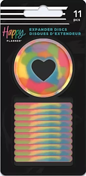 Anillas XL Glossy Sherbert para Create 365 Planner