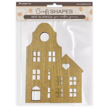 Silueta MDF Tabla de cortar Crafty Shapes All You Need For Christmas Stamperia