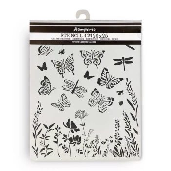 Die-cuts de madera Lavender Stamperia