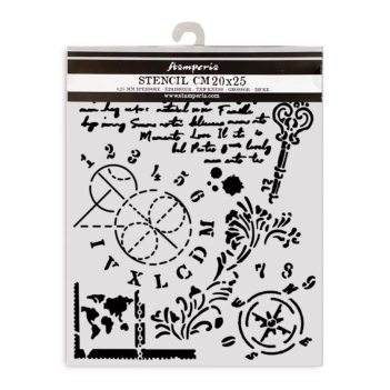 Plantilla de stencil Corona Be Yourself Alterego Stamperia