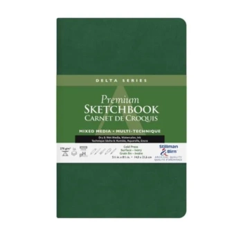 Quaderno di schizzi Tecnica mista Green Stillman & Birn 21x14m