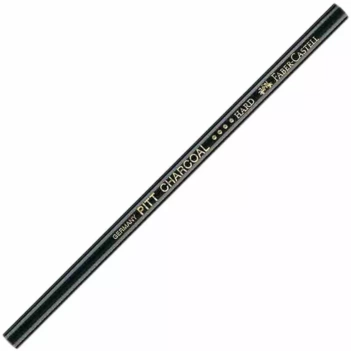 Pitt Faber-Castell hard houtskoolpotlood.