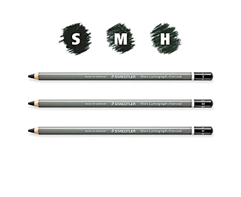 Lápiz carboncillo Mars Lumograph Staedtler