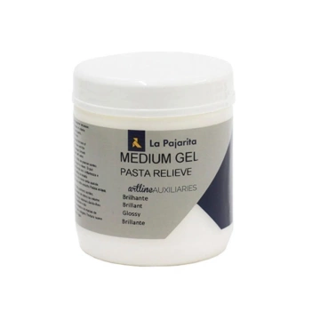 Glänzende Reliefpaste