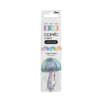 Copic Ciao Layer & MixSet 3 Alkoholmarker Pastel Palette 