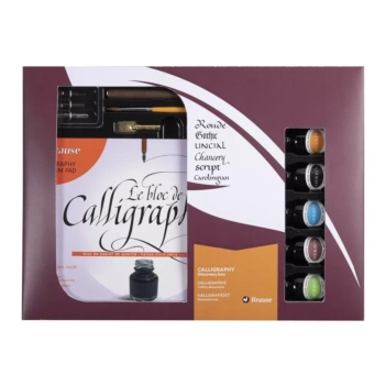 Conjunto de caligrafia Discovery Box Brause