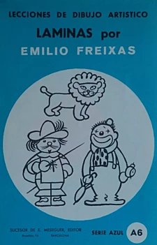 Láminas de dibujo artístico A06 Muñecos E Freixas Castellano