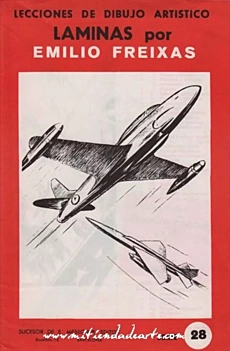 Artistic drawing sheets SR28 Aviation E Freixas Castellano