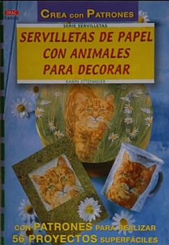 Servilletas de papel con animales para decorar 14002