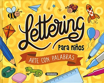 Lettering per bambini Arte con parole Varie Inglese