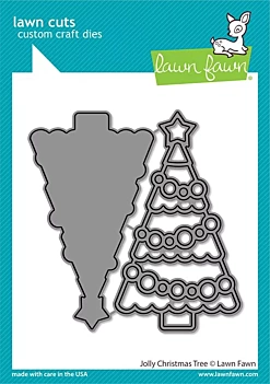 Troquel Jolly Christmas Tree Lawn Fawn