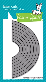 Lawn Fawn Die compatible with Sizzix, Rainbow