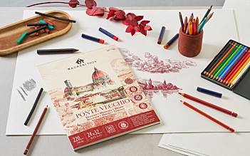 Bloc dibujo y diseño grano grueso Ponte Vecchio Magnani 220g/m²