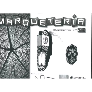 Marquetería. Cuaderno nº20: Reloj de pared...