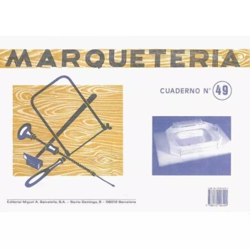 Marquetería. Cuaderno nº49: Estadio de Futbol