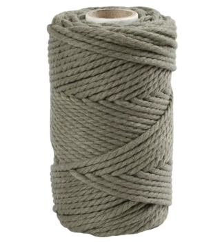 Creativ Company Moss Green Macrame Cord 4mm