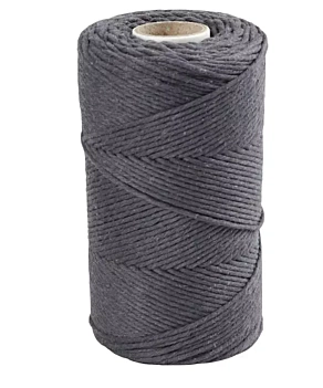 Creativ Company Grijs Macrame Koord 2mm