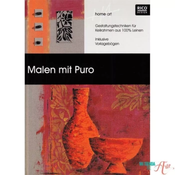 Como hacer cuadros sobre Lino.Malen mit Puro