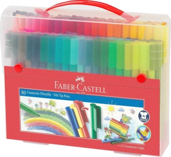 Faber Castell Connector Koffer 80 Filtzsifte 