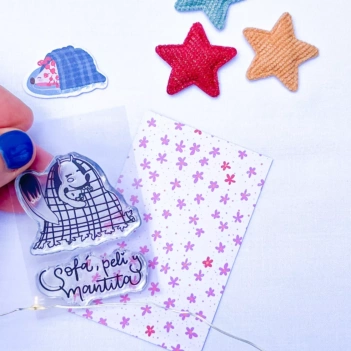 Stamp Together Popcorn van Piccolina Brava van My Sweet Valentine