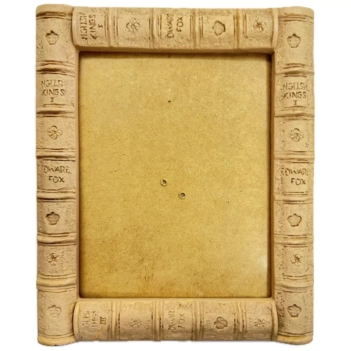 SUPER DEAL **40%** Resin photo frame in the shape of books