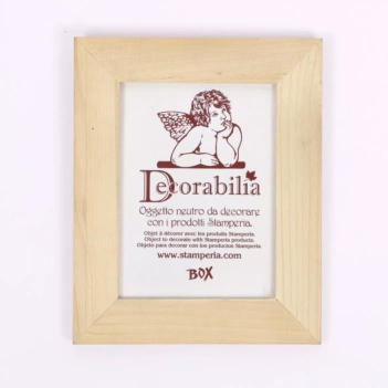 SUPER OFERTA **60%** Marco Madera 8,5x11,5cm Stamperia 