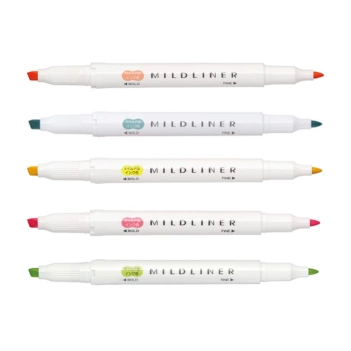 Zebra Mildliner Doppelseitiger Filzstift  