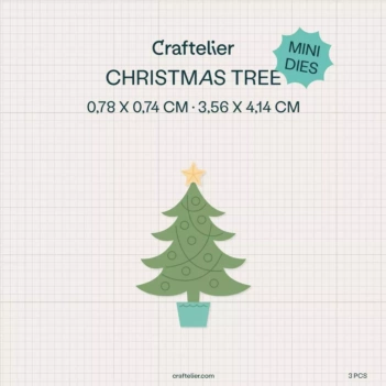 Mini matrice pour sapin de Noël Craftelier