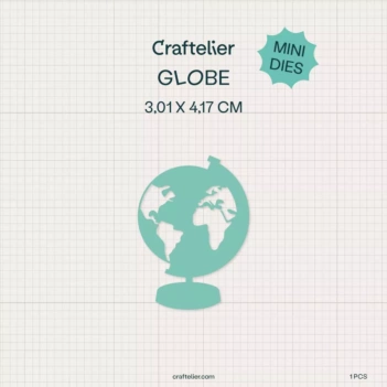 Mini matrice Globe terrestre Craftelier 