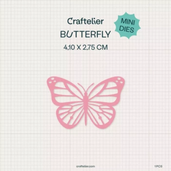 Mini Troquel Mariposa Craftelier