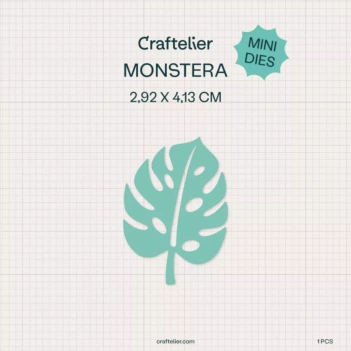 Craftelier Mini Die Monstera