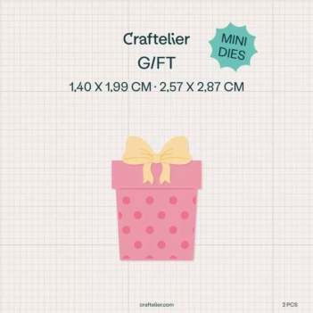 Craftelier Mini matrice cadeau