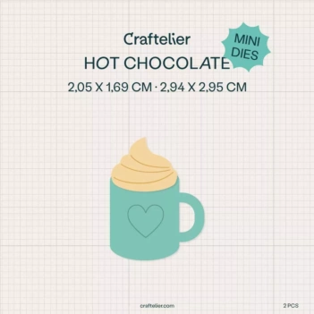 Mini Troquel Taza de Chocolate Craftelier