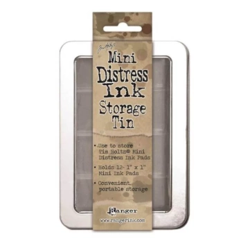 Mini Distress Ink Storage Tin, Tim Hotlz