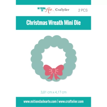 Craftelier Christmas Wreath Mini Die