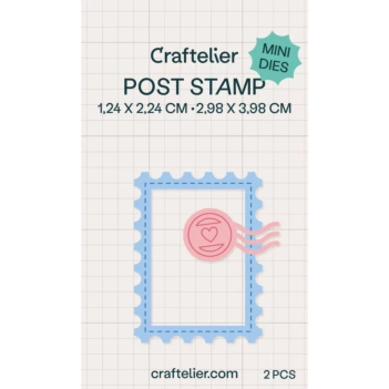 Craftelier Post Stamp Mini Die