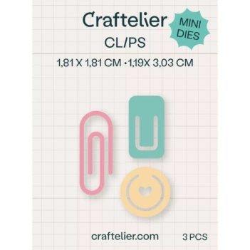 Craftelier Mini-Stanzschablone - Clips
