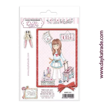 Tela para scrapbooking y cartonaje Scrapera Que me quiten lo bailao Dayka