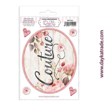 Tela para Scrapbooking y Cartonaje Costura Dayka 12x17cm