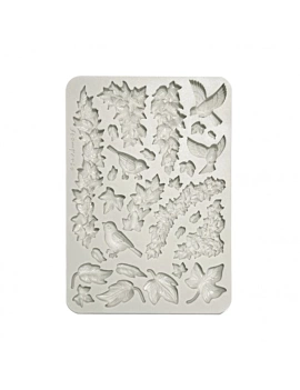House of Roses Stamperia A5 molde de silicone para folhas