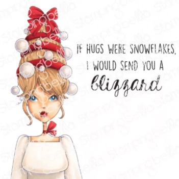 Stamping Bella Gummistempel - Mochi Ornament Girl
