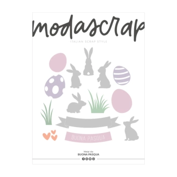 Buona Pasqua ModaScrap Dies