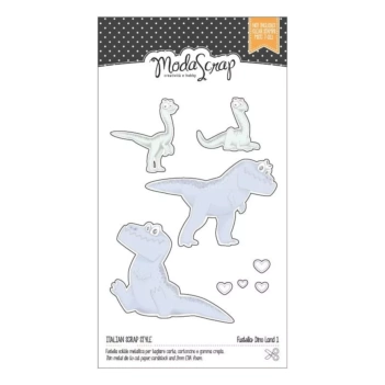 ModaScrap Dino Land 1 Die-Cuts