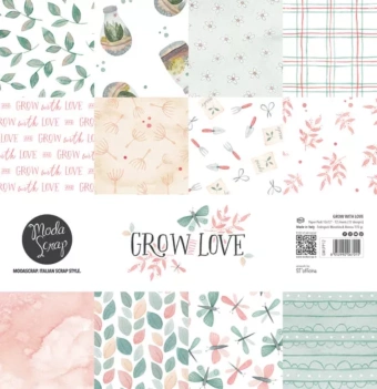 Kit de Scrapbooking Grow With Love ModaScrap 30x30cm