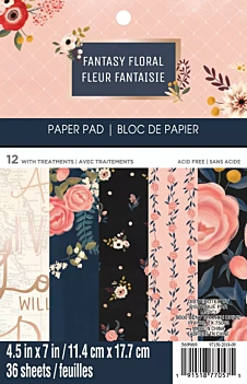 Set de Scrapbooking Fantasy Floral Solid Craft Smith 11x16cm