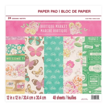Set de scrapbooking Boutique Market Craft Smith 30x30cm